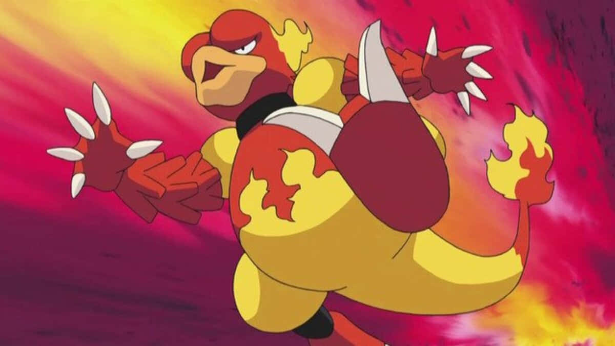 Magmar Pokemonin Action
