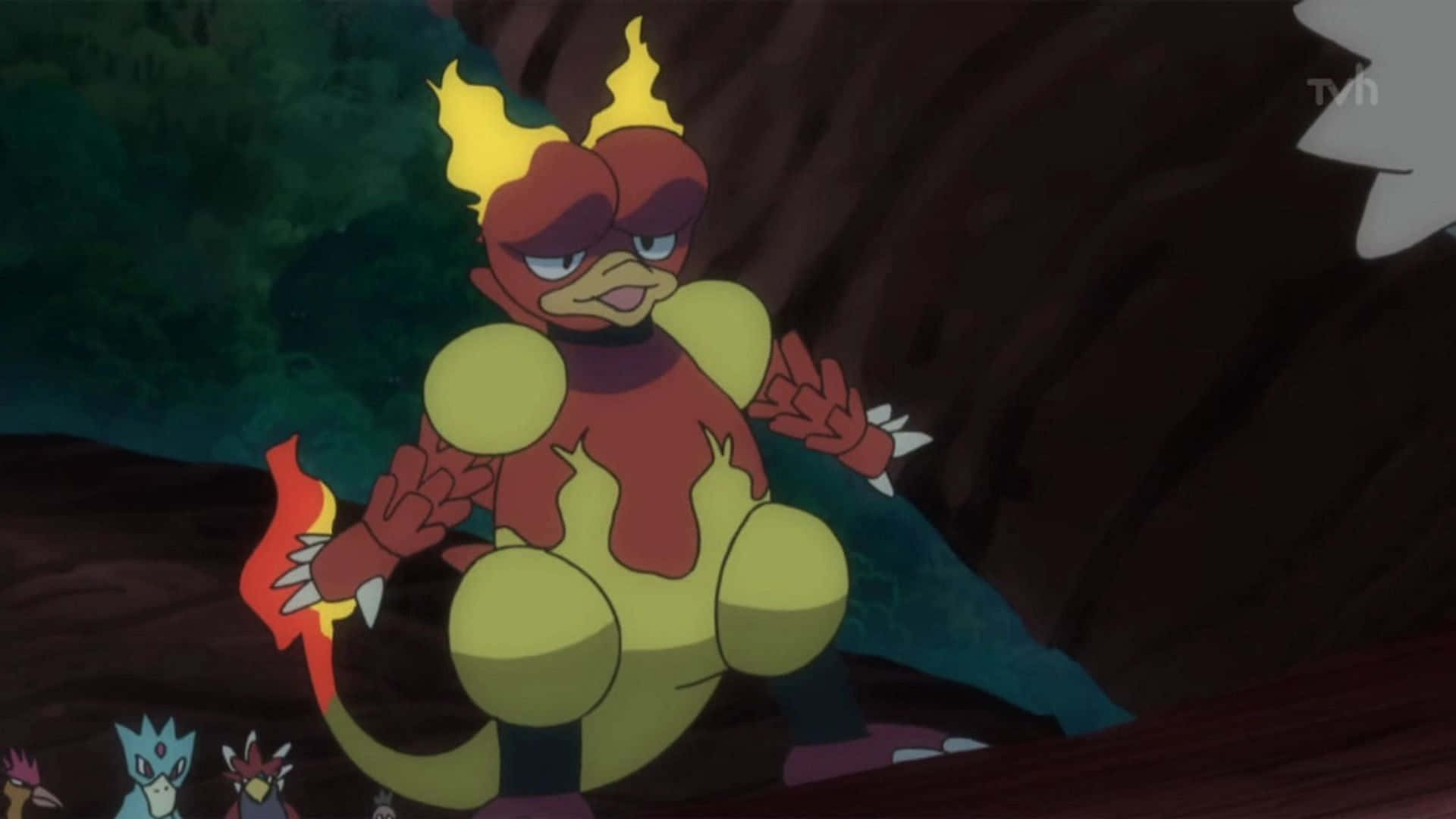 Magmar Pokemonin Nature