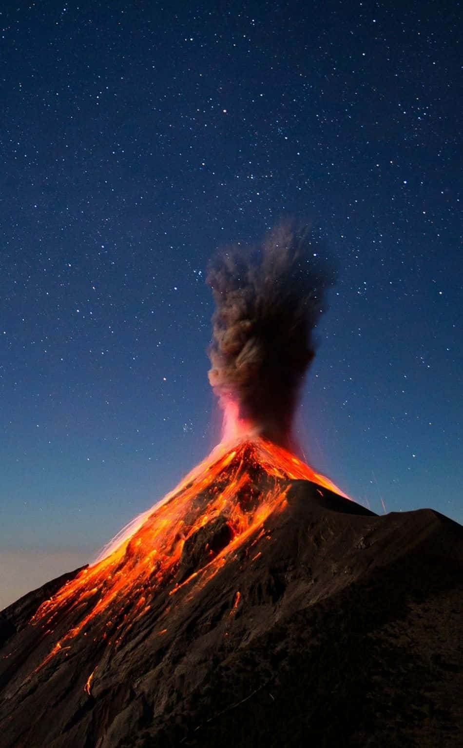Magmatic Explosion Volcán De Fuego Volcano