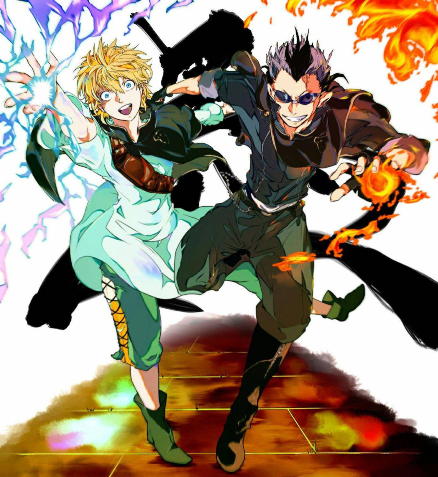Magna And Luck Voltia Magic Background