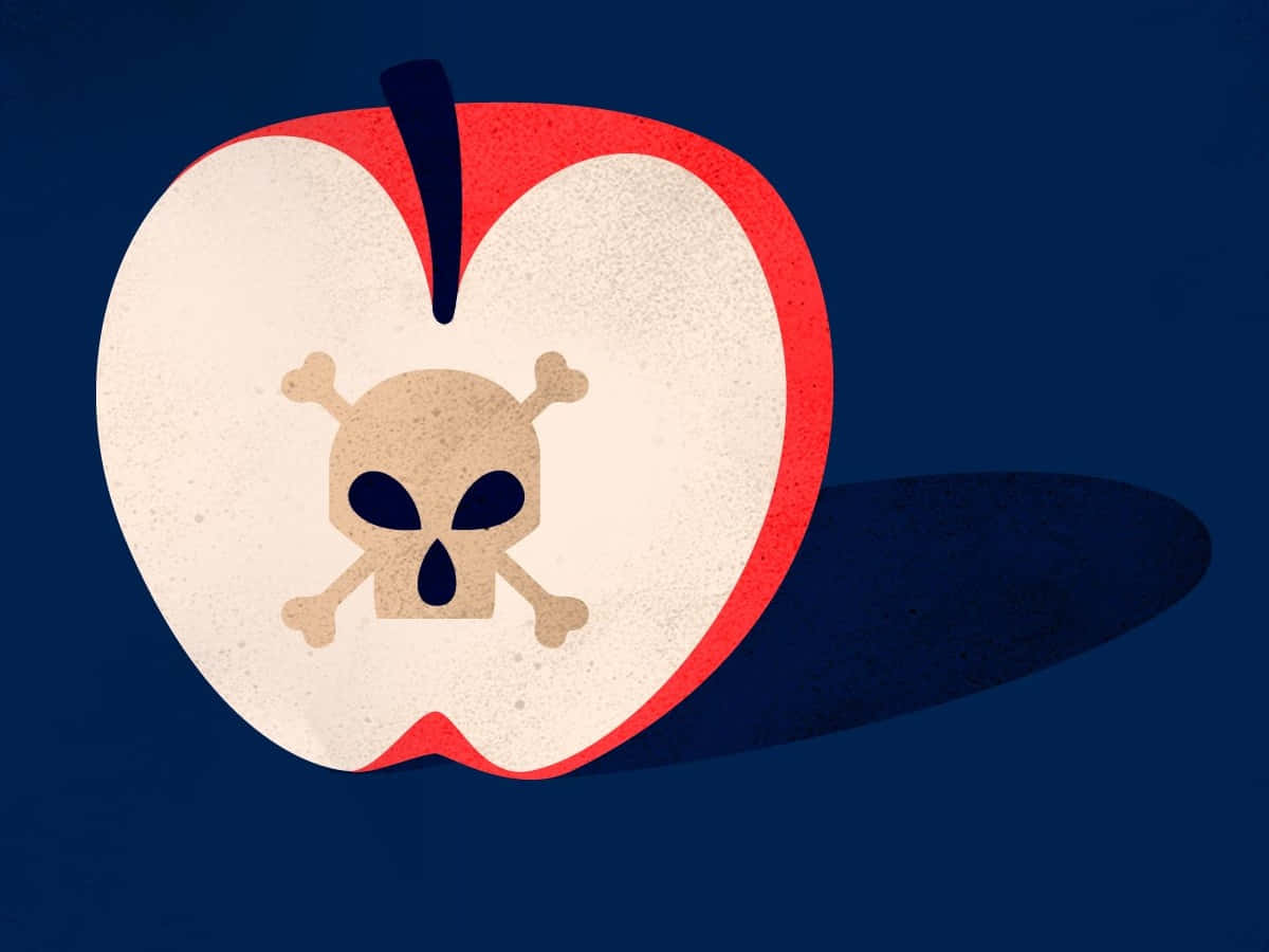 Magnanimous Apple Slice Background