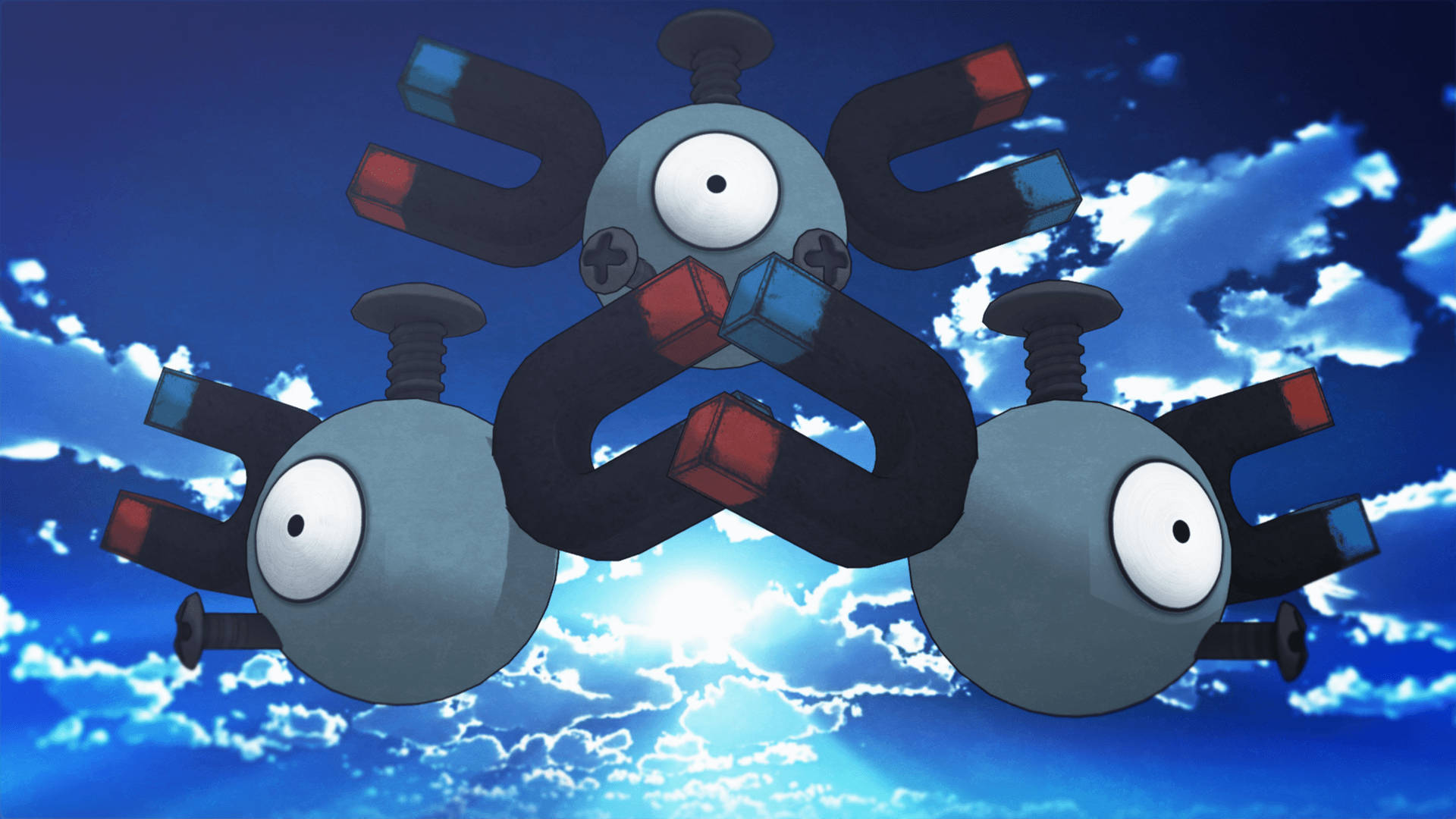 Magnemite Before Magneton Background