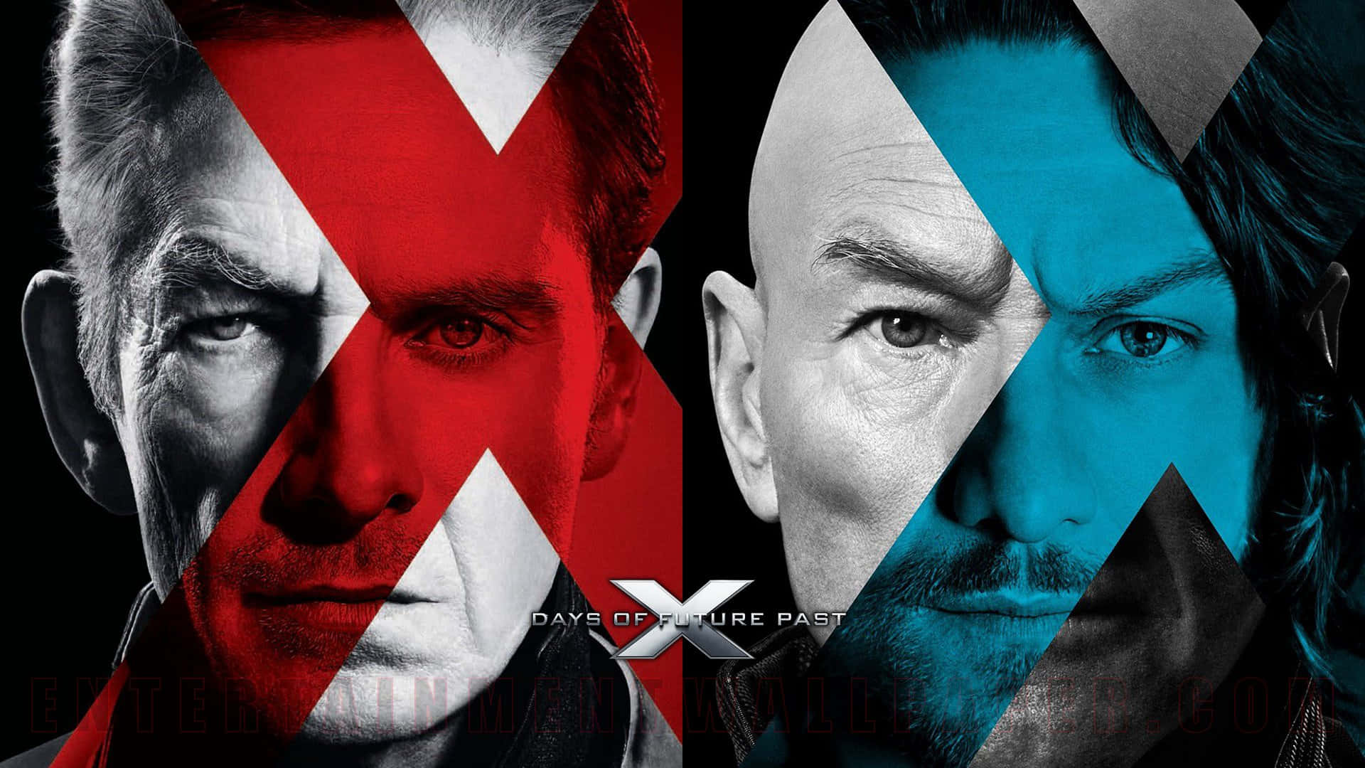 Magneto And Professor X Prior To Change Background