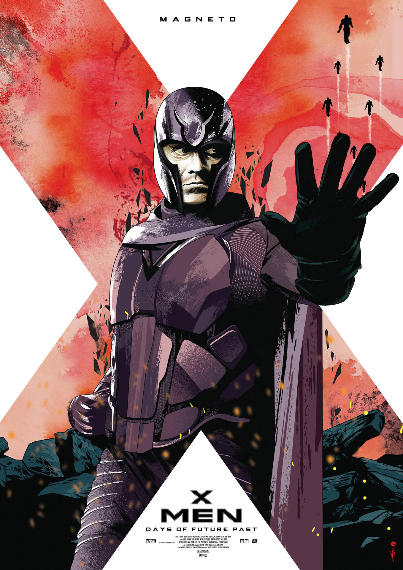 Magneto Days Of Future Past Background