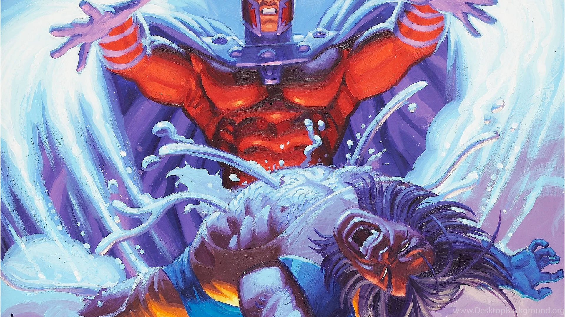 Magneto In Full Power Background