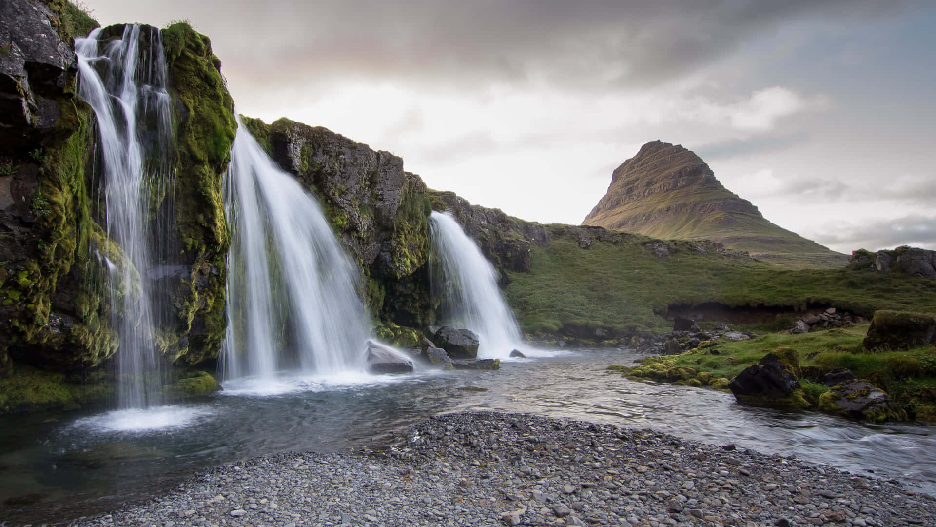 Magnificent Aerial View Of Iceland