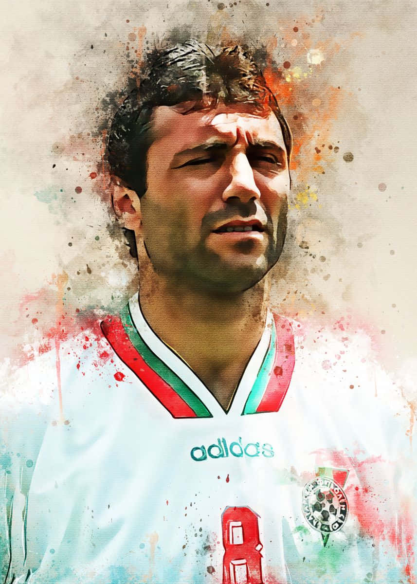 Magnificent Bulgarian Football Legend - Hristo Stoichkov Background