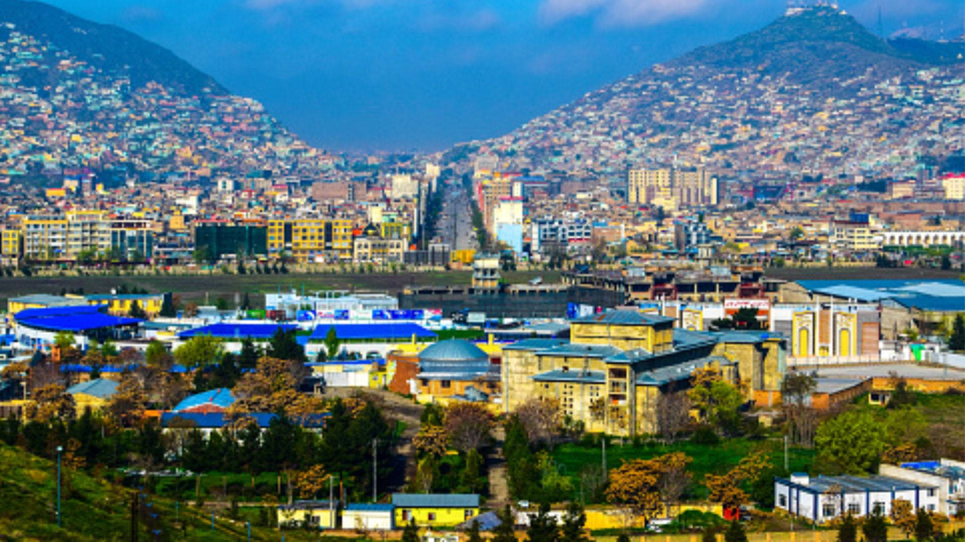 Magnificent City Of Kabul Background