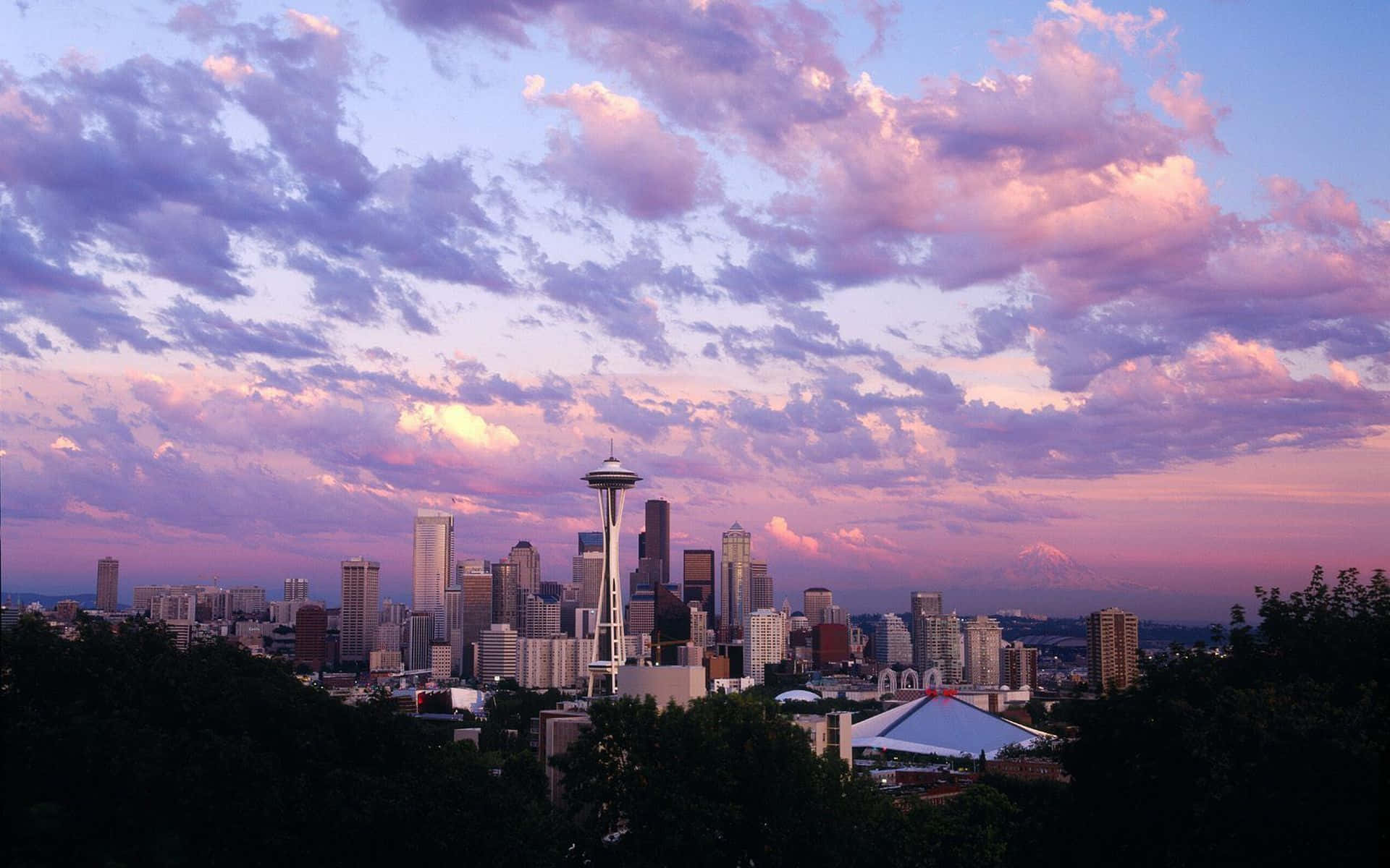 Magnificent City Of Seattle Background