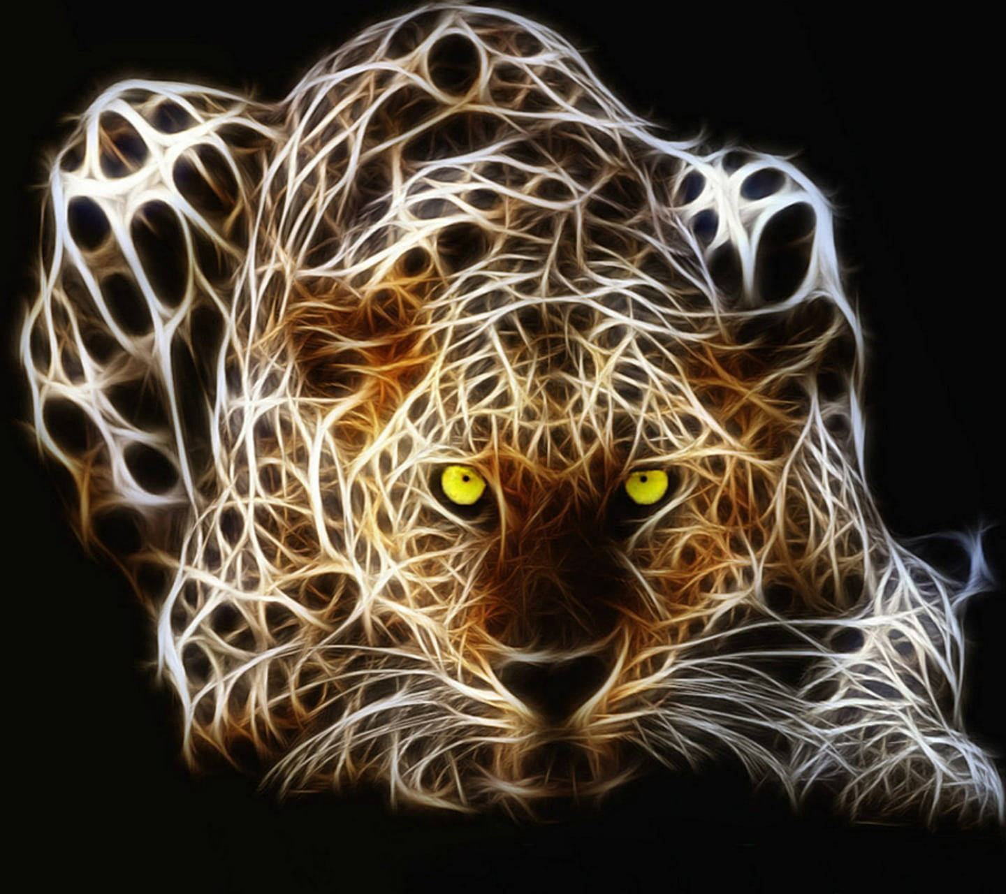 Magnificent Cool-toned Tiger
