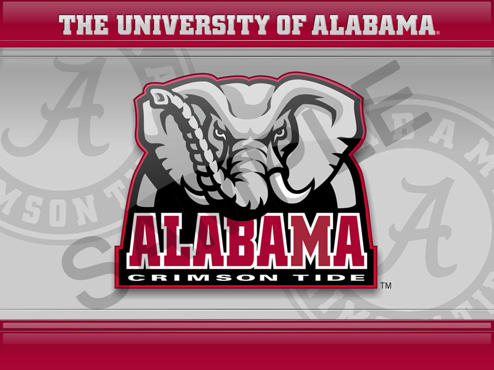 Magnificent Crimson Tide Logo Background