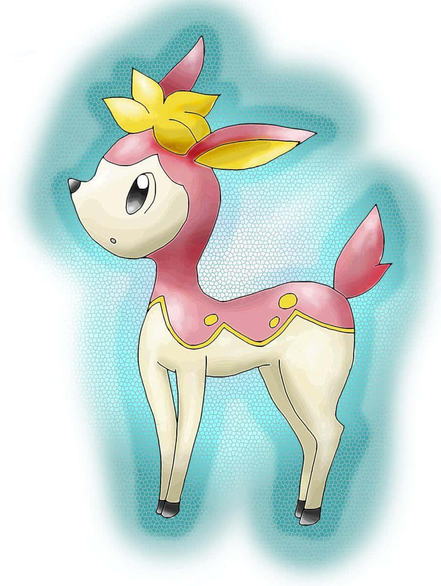 Magnificent Deerling In Natural Habitat Background