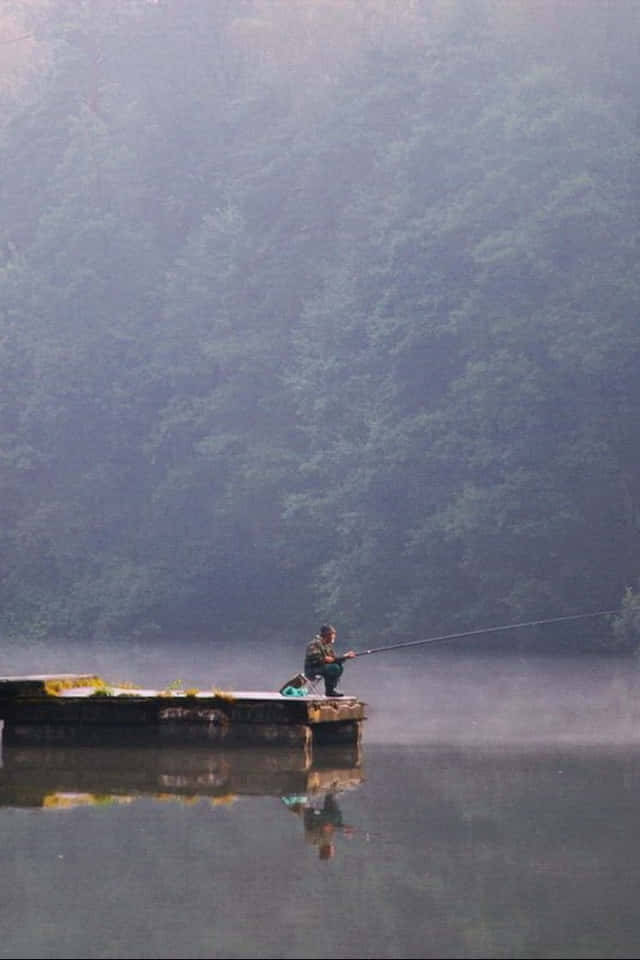 Magnificent Fishing Phone Theme Background