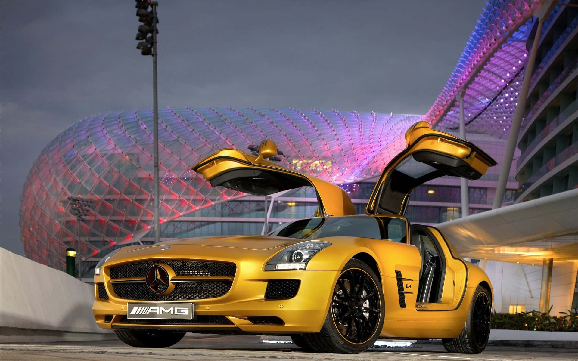 Magnificent Gold Cars
