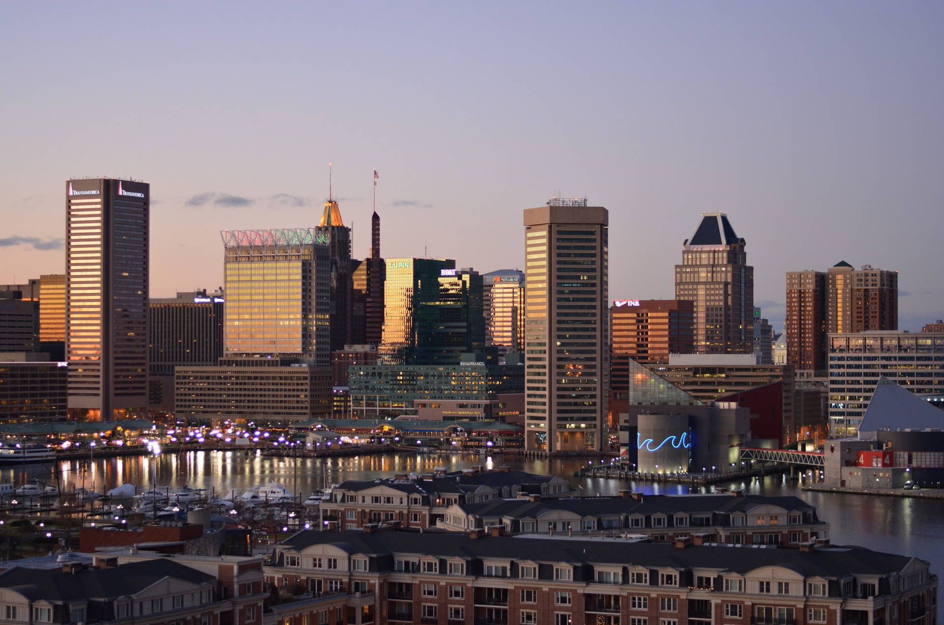 Magnificent Landscape Of Baltimore Background