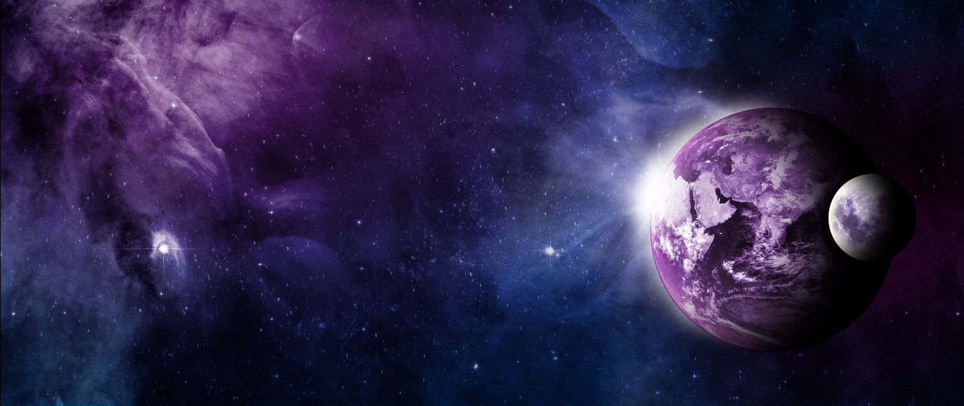 Magnificent View Of Planet Earth From Outer Space