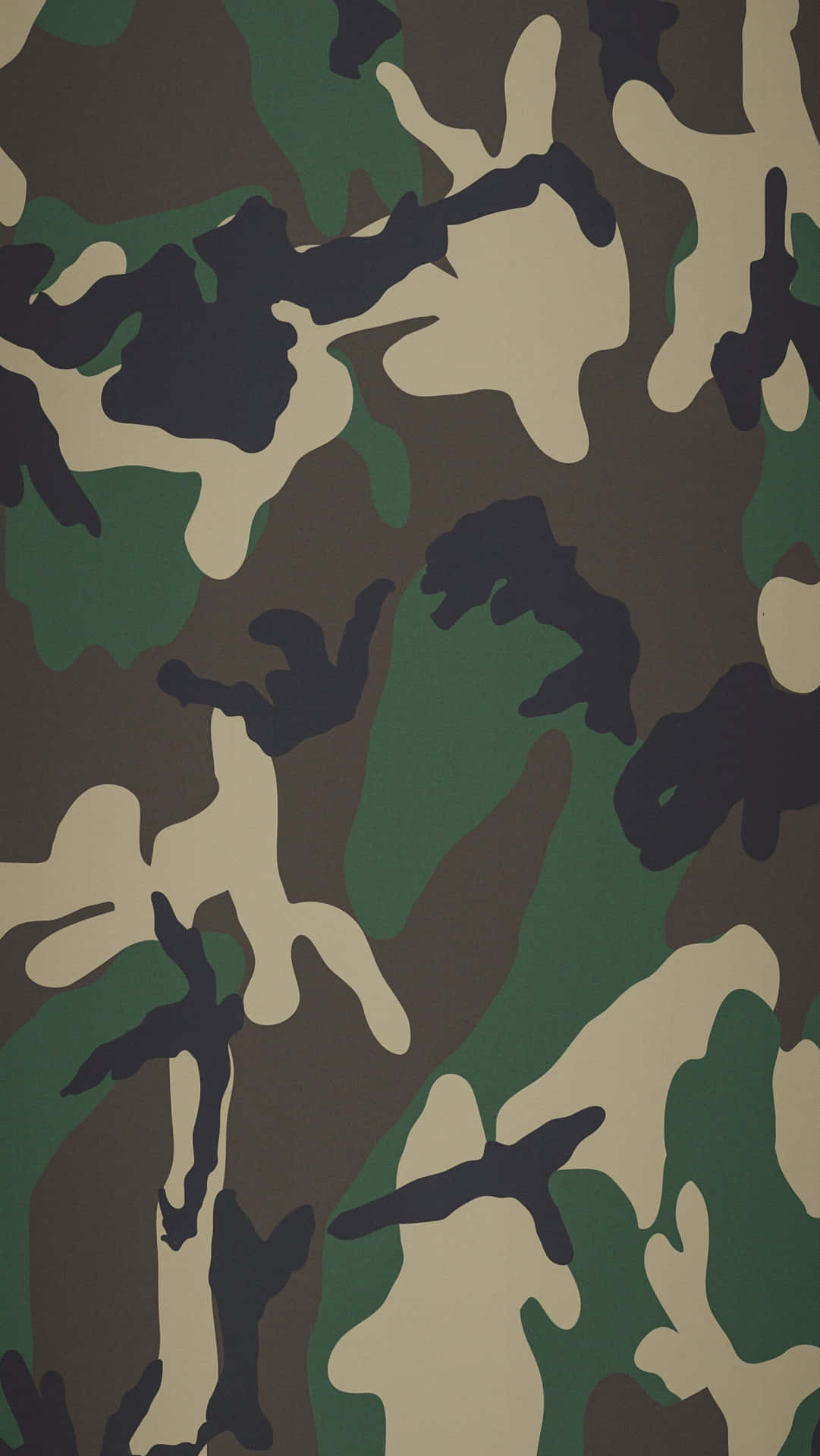 Magnify Your Style With Green Camo Background