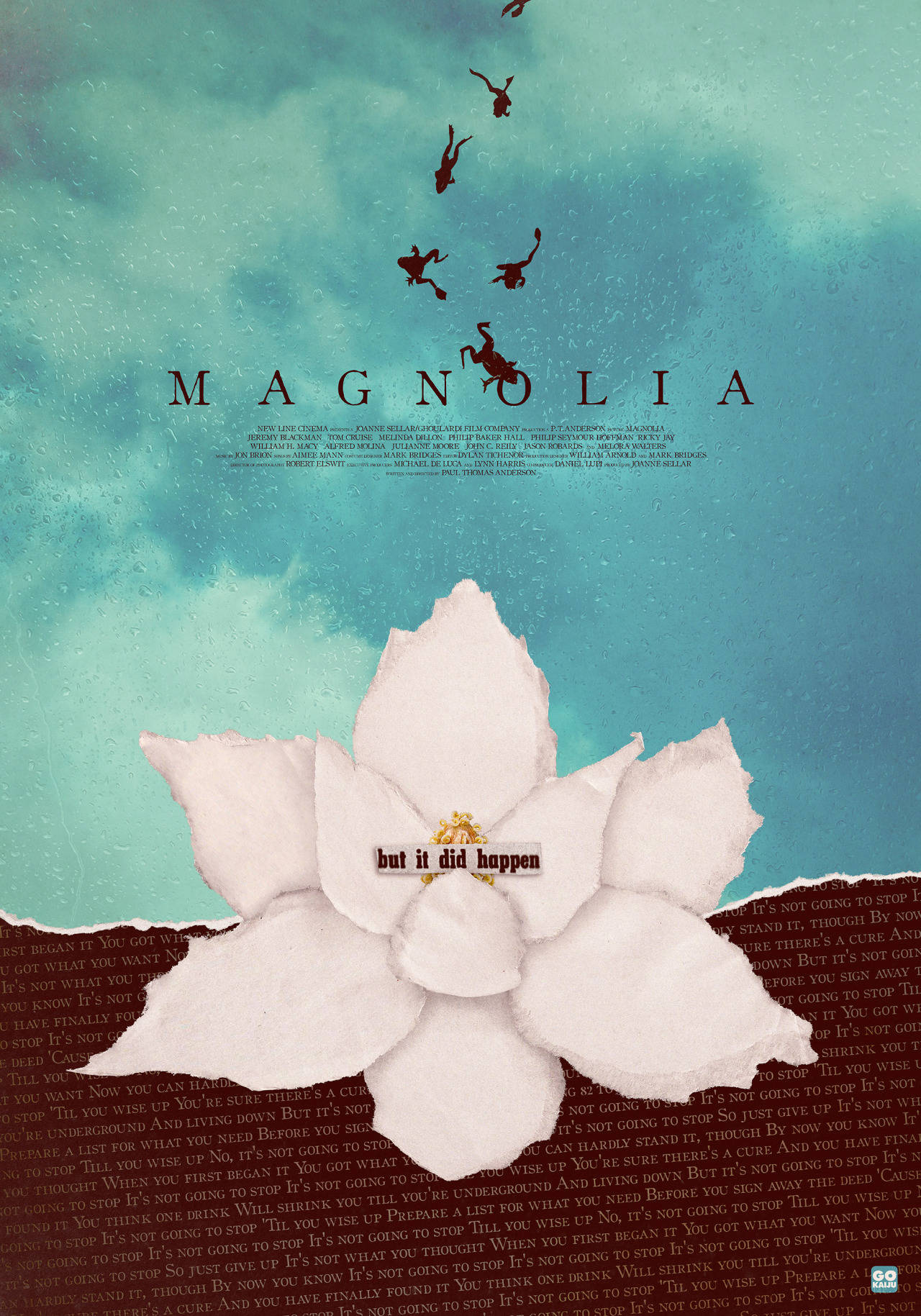 Magnolia Japanese Movie Poster Background