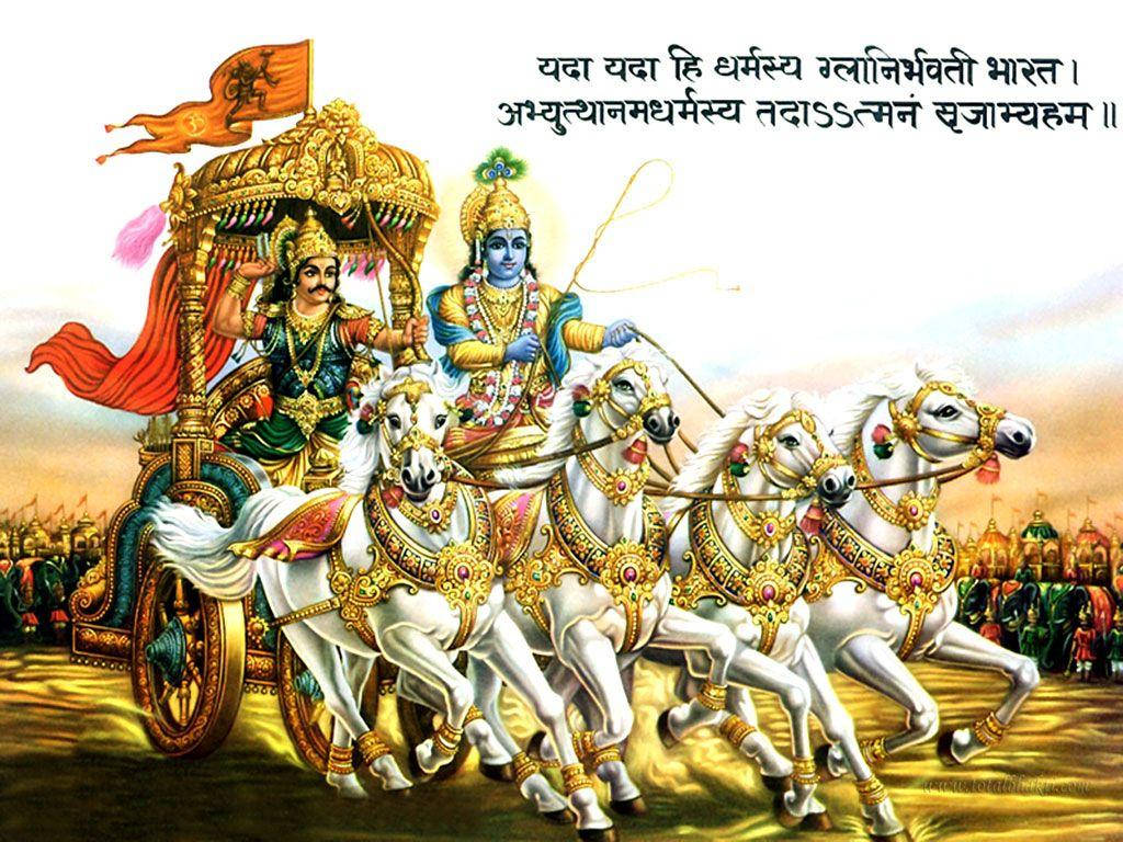 Mahabharat Krishna Carriage