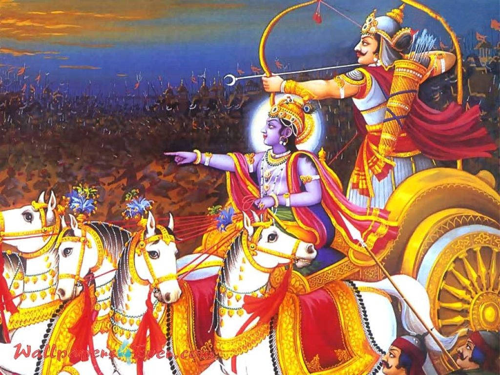 Mahabharat Krishna War Background