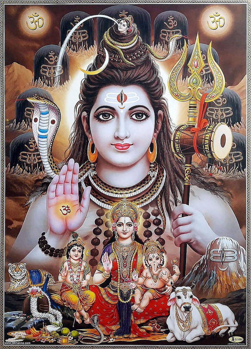 Mahalakshmi Hindu Deities Background