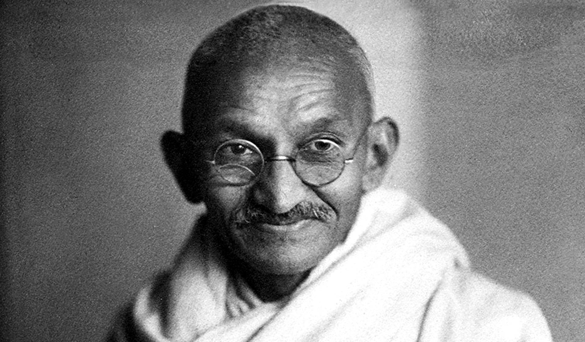 Mahatma Gandhi Old Photograph Background