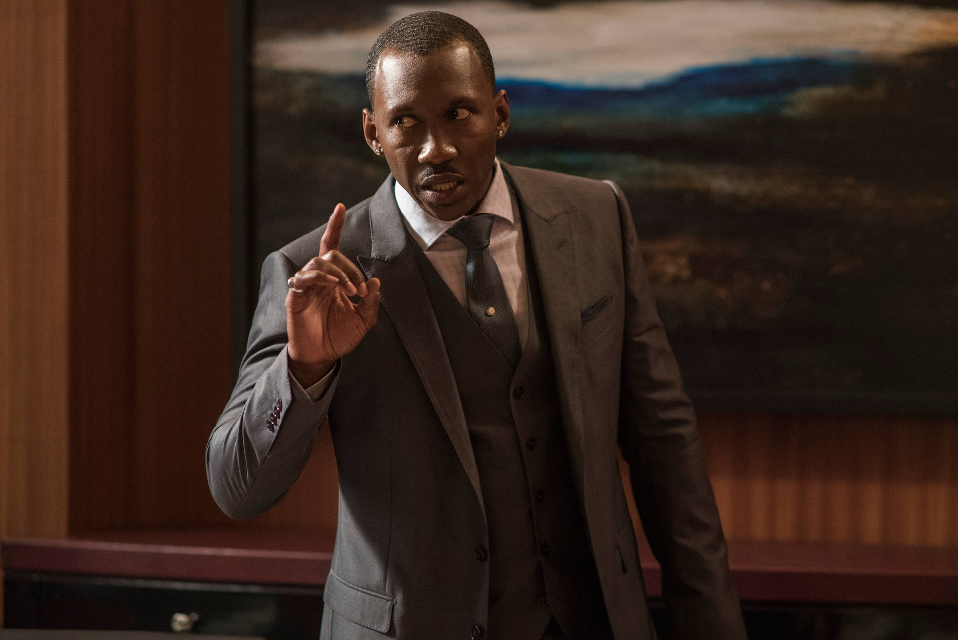 Mahershala Ali Cottonmouth In Luke Cage Background