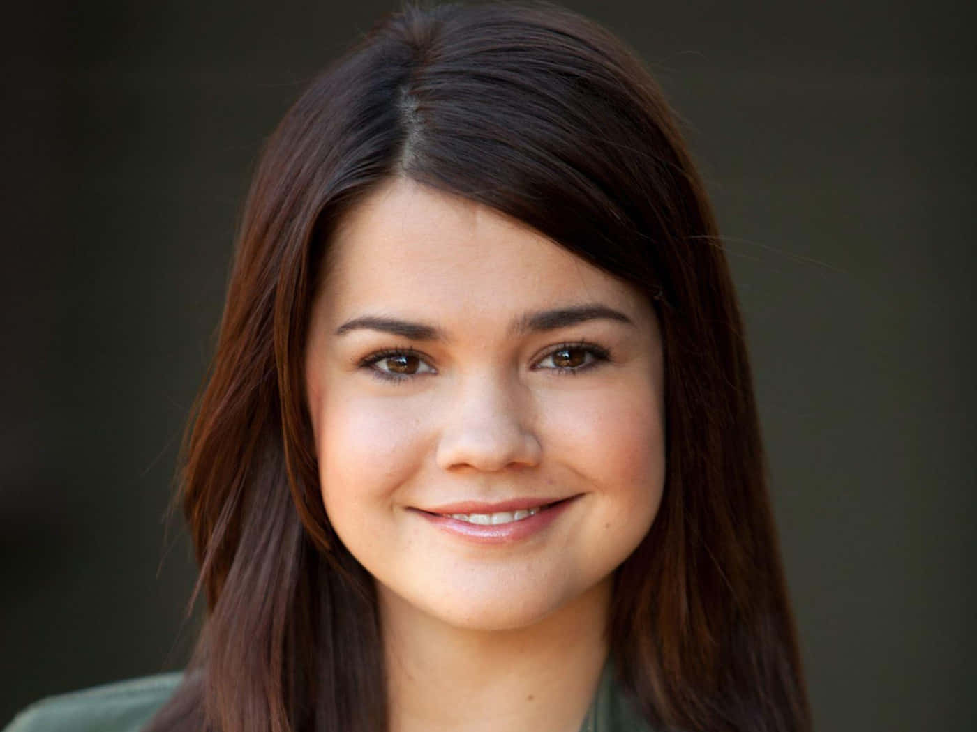 Maia Mitchell Smiling Portrait