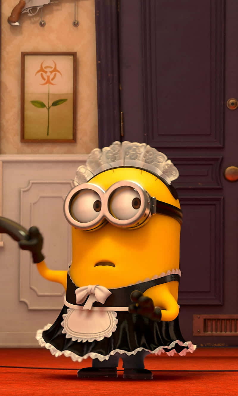 Maid Uniform Minion Pfp Background