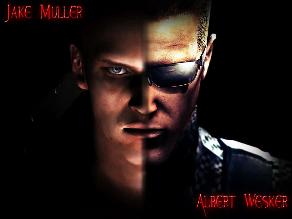 Main Antagonist Albert Wesker In Action