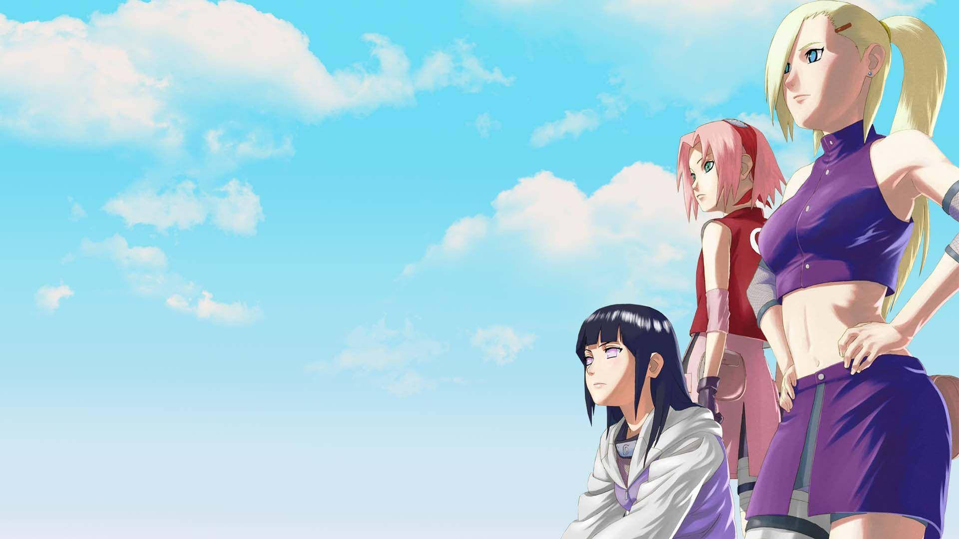 Main Naruto Girls Background