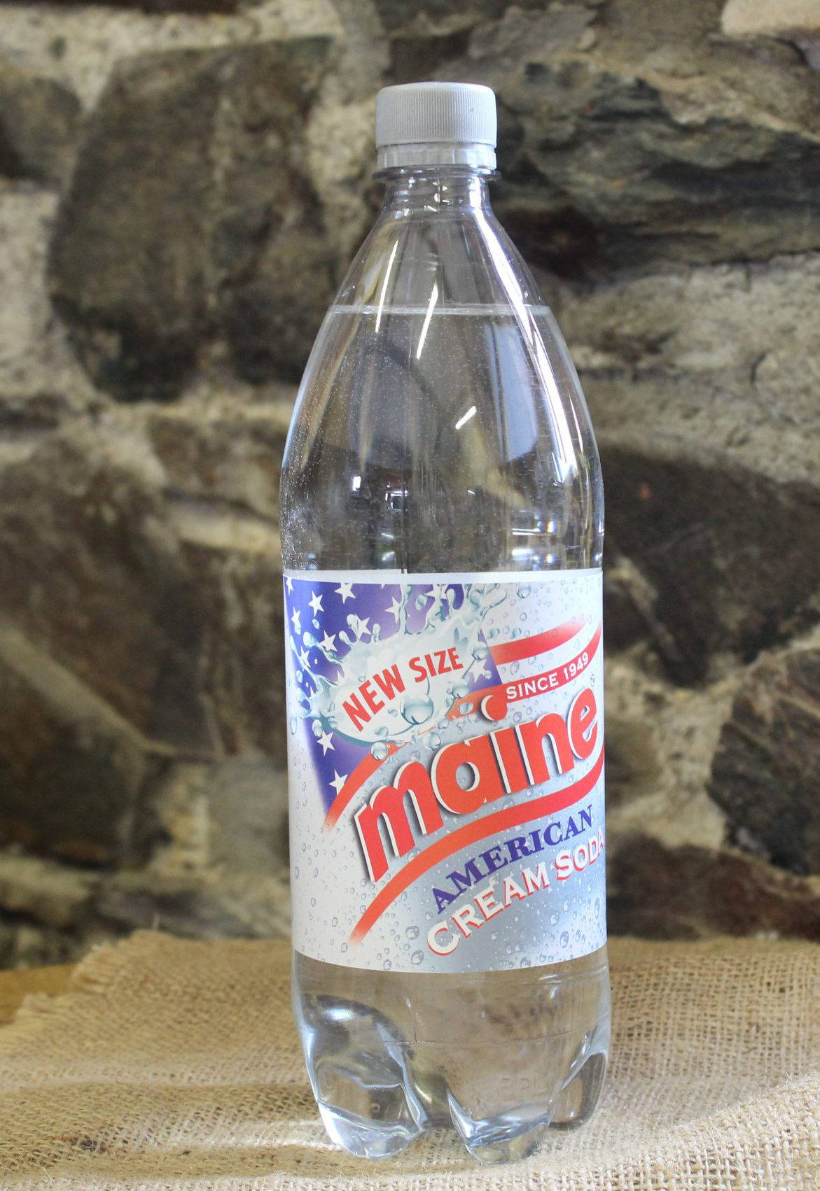 Maine American Cream Soda Bottle Background