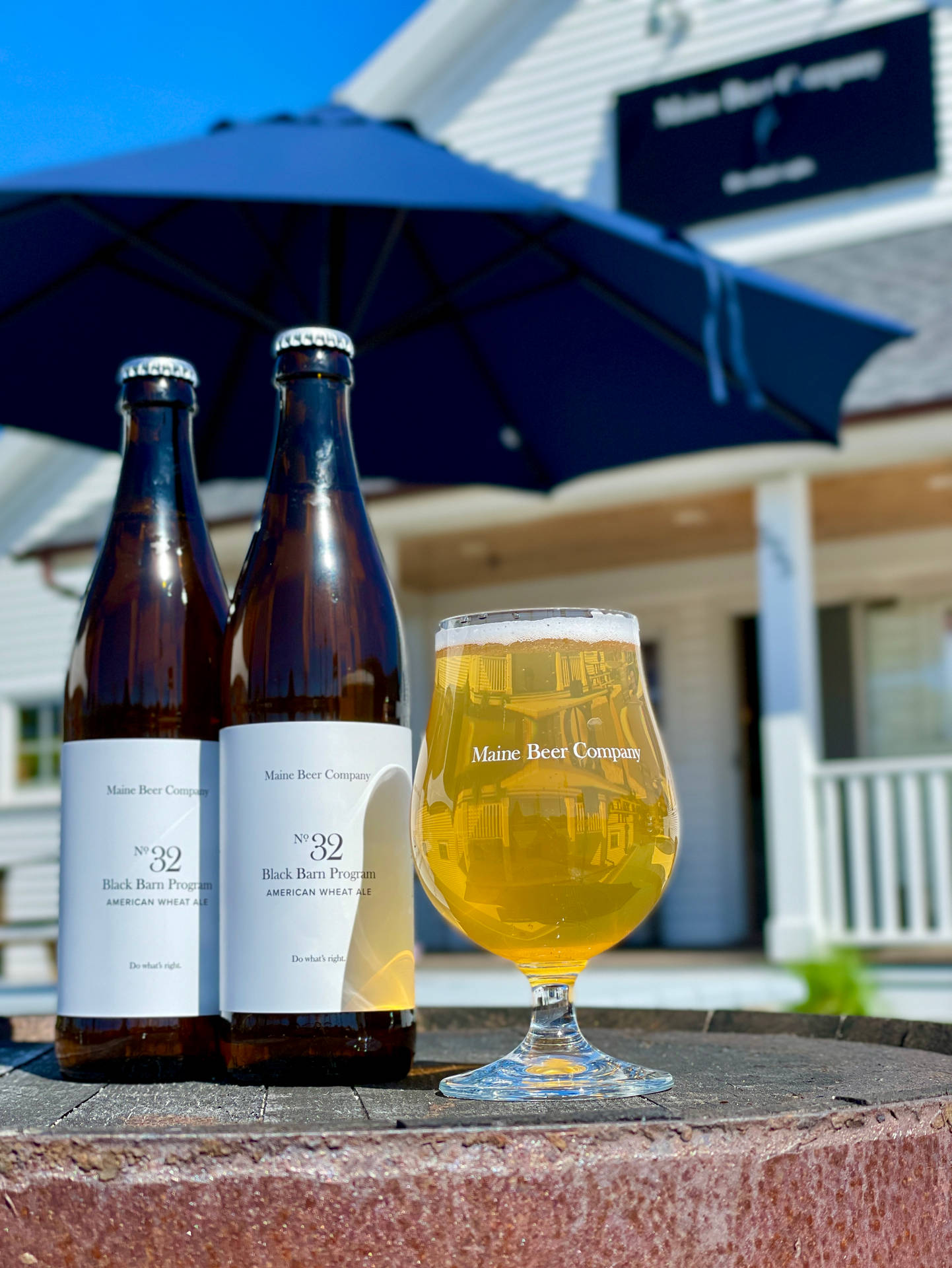 Maine Beer Company Bottles And Summer Drink