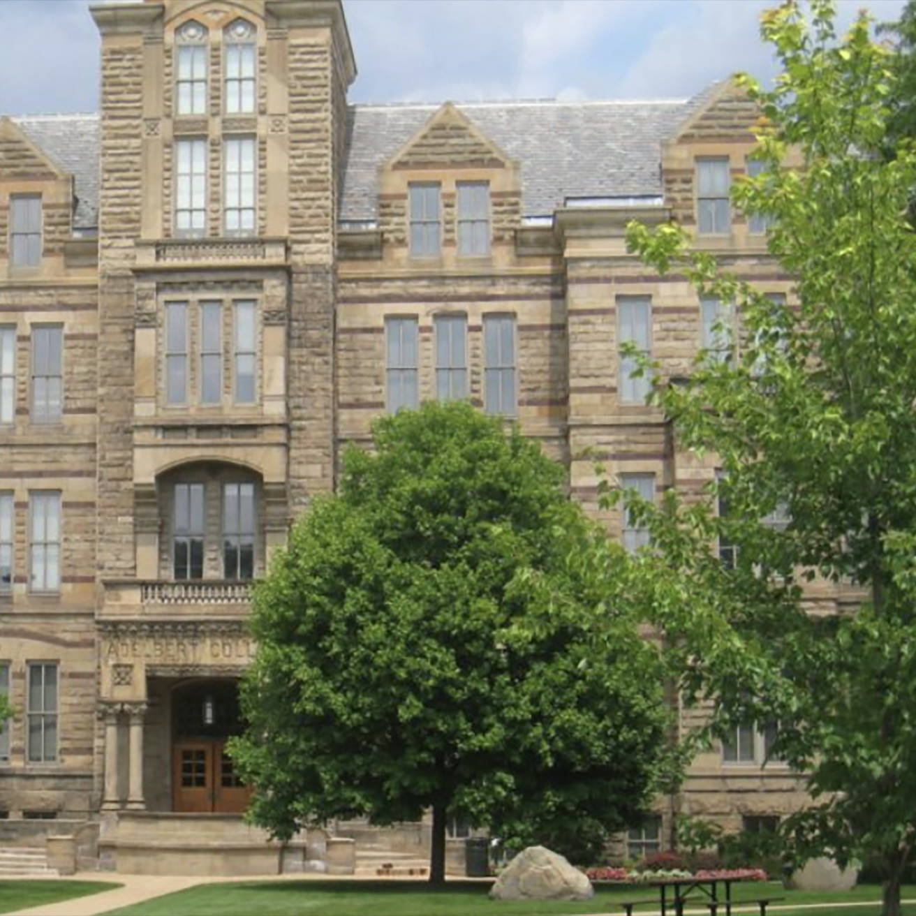 Majestic Adelbert Hall At Case Western Reserve University