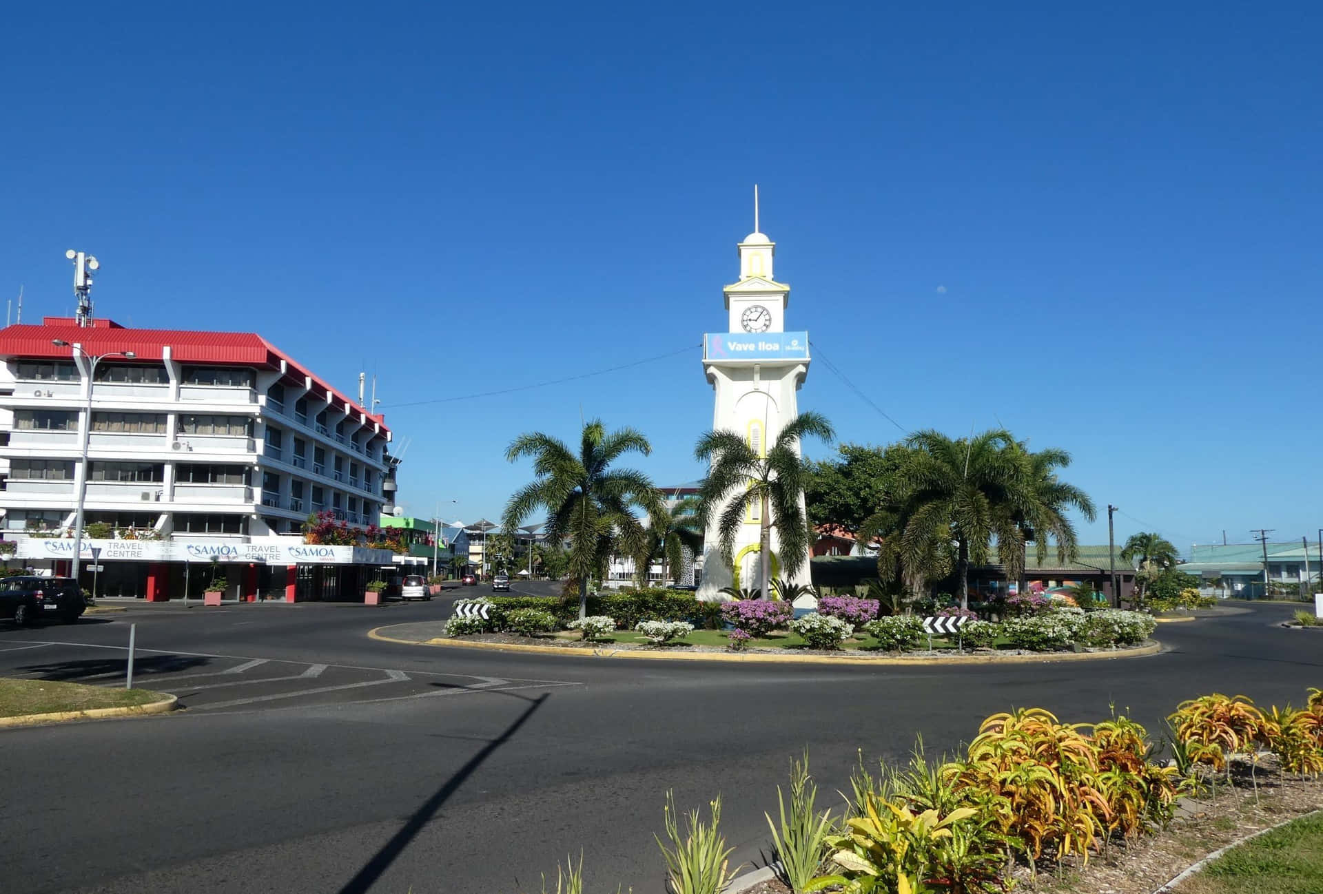 Majestic Apia Town Clock Tower