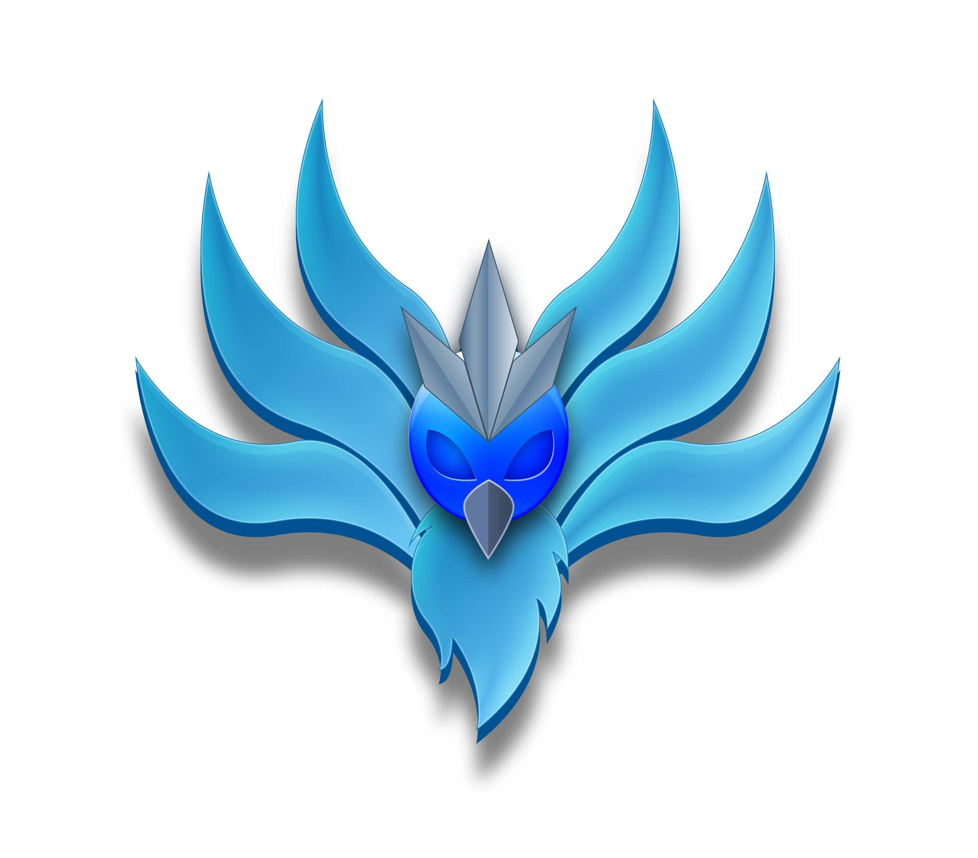 Majestic Articuno Illustration On A White Background Background