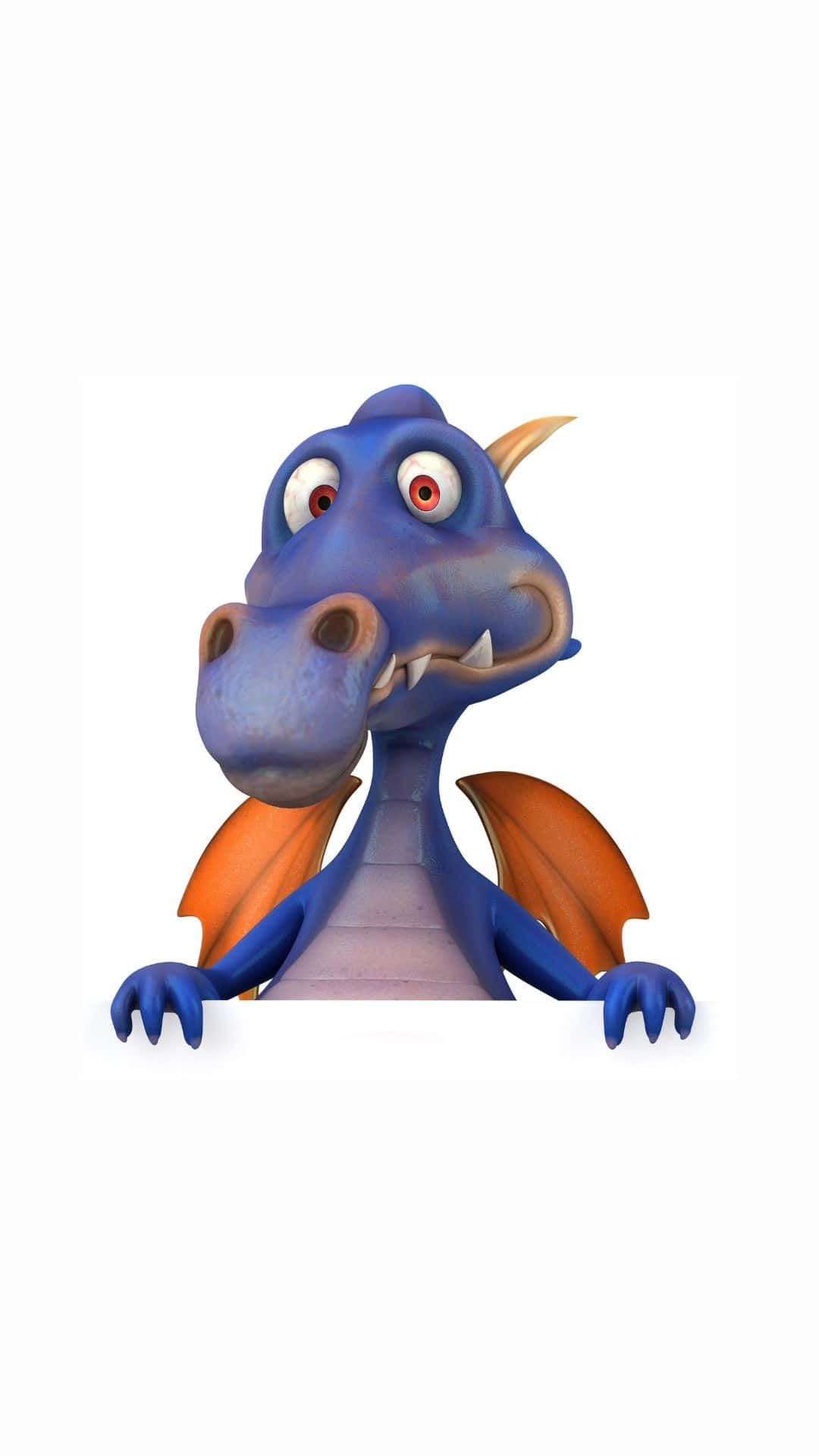 Majestic Blue Dragon In Flight Background