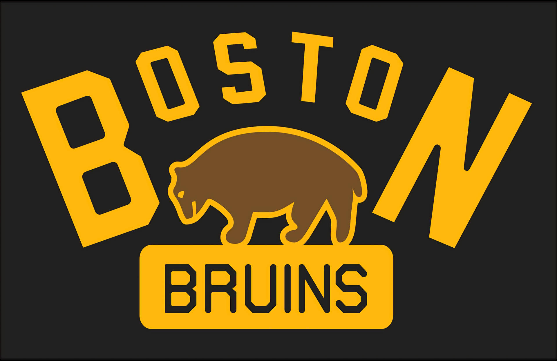 Majestic Boston Bruins Logo Background