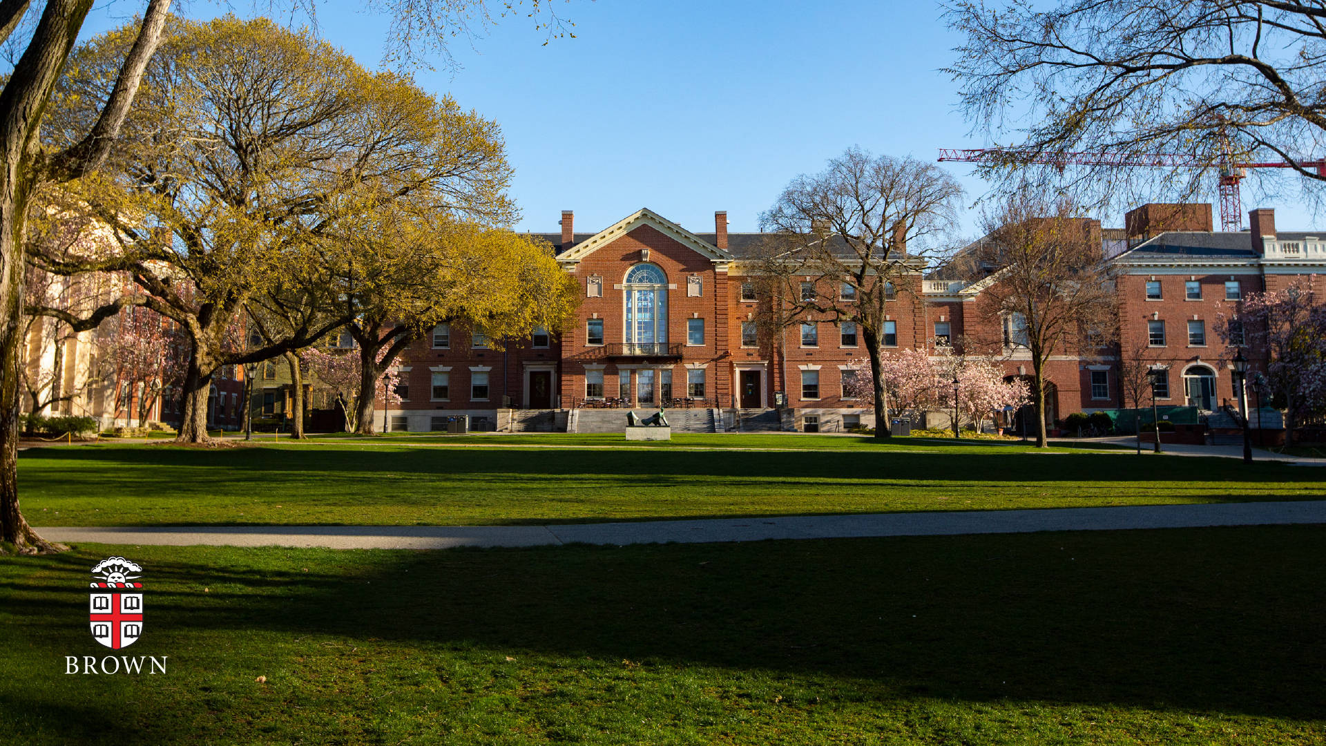 Majestic Building At Brown University