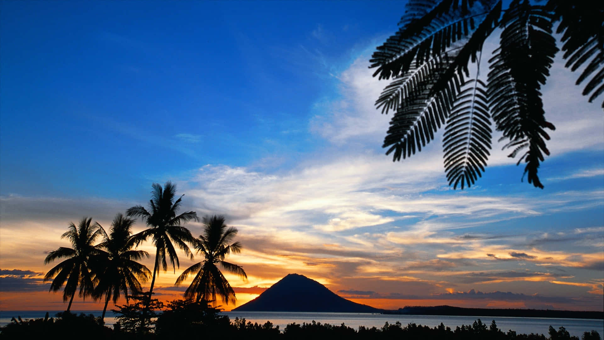 Majestic Bunaken National Park At Sulawesi Background