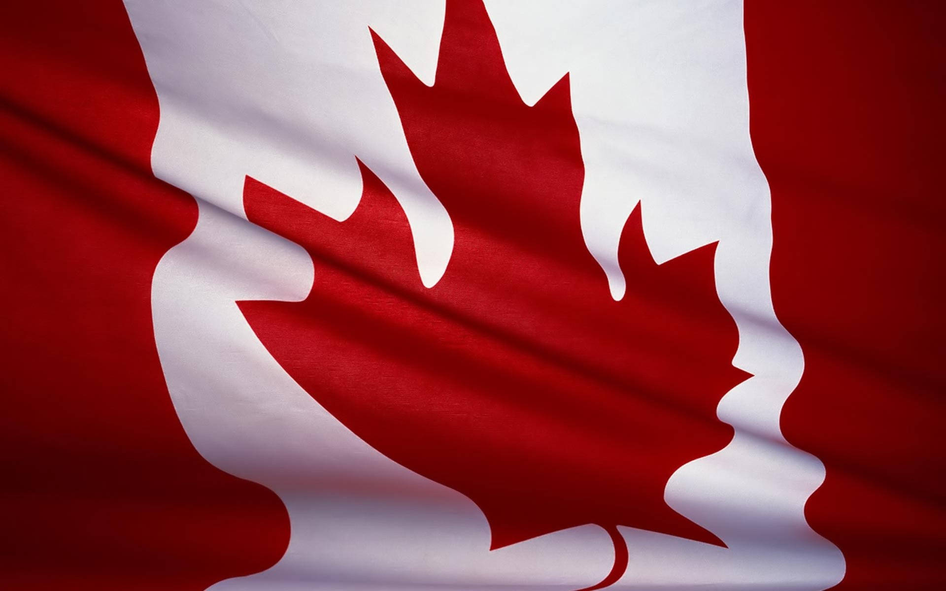Majestic Canada Flag Display