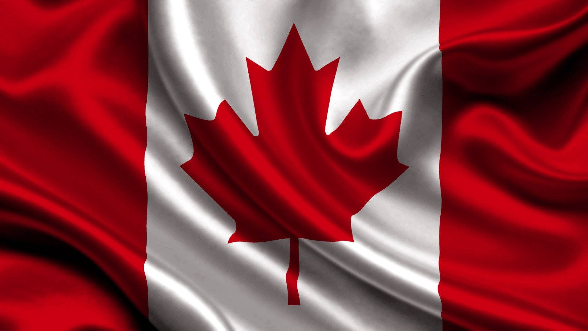 Majestic Canadian Flag Background
