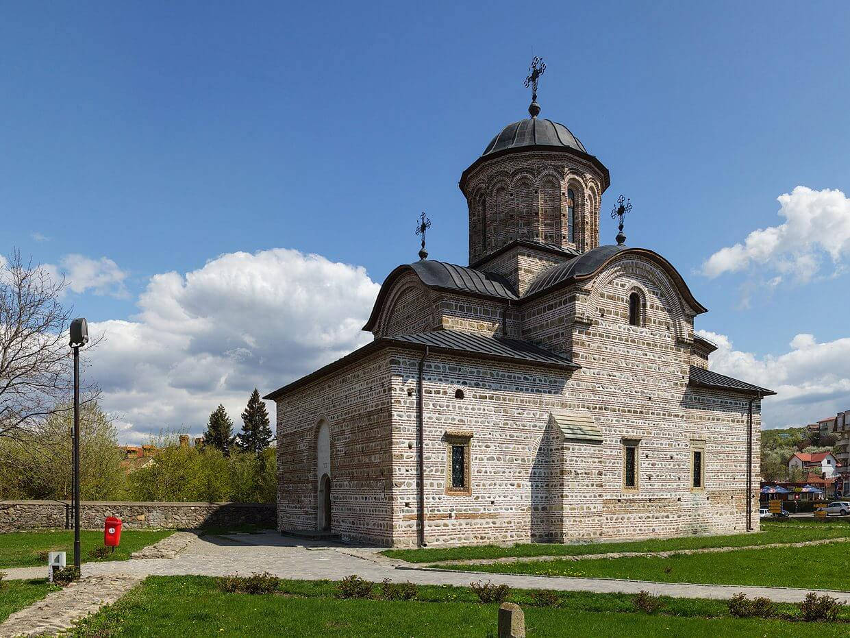 Majestic Church Of St Nicholas In Romania Background