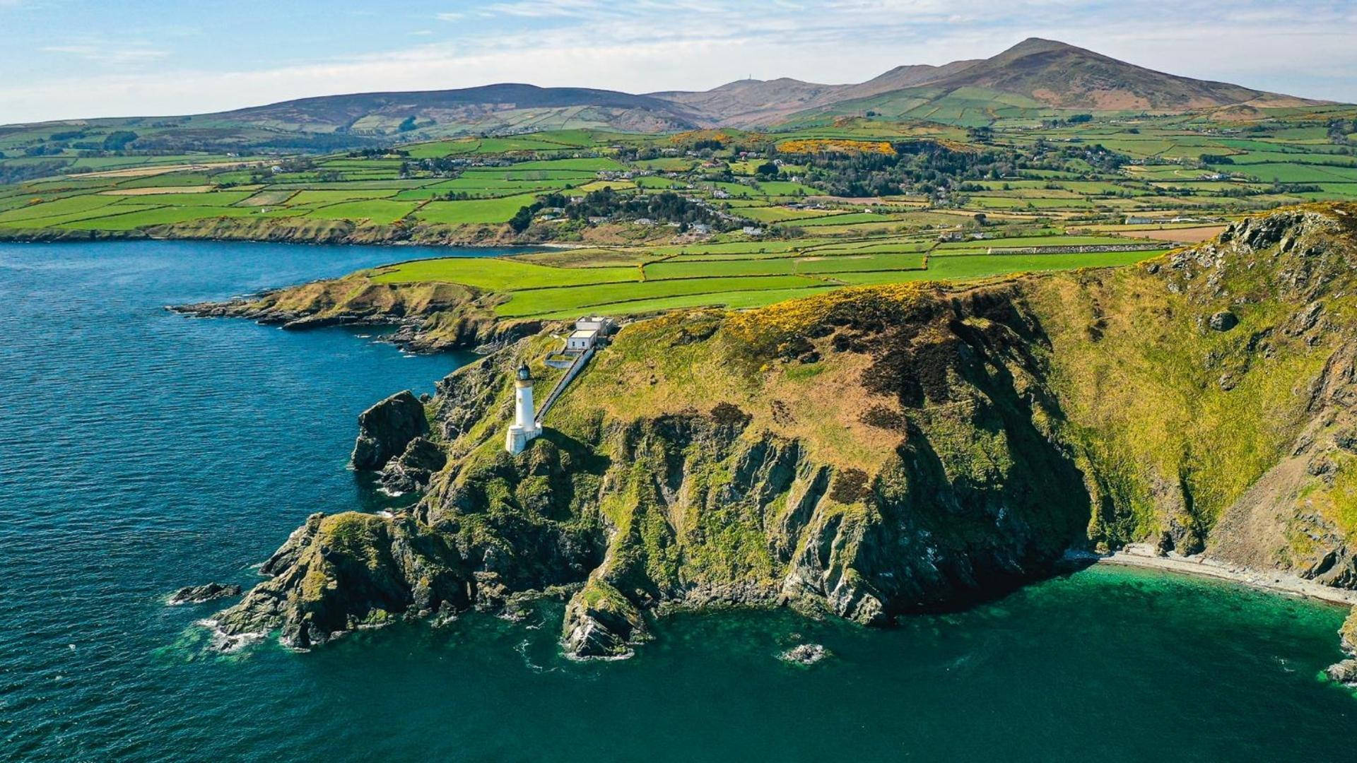 Majestic Cliffs Of Isle Of Man