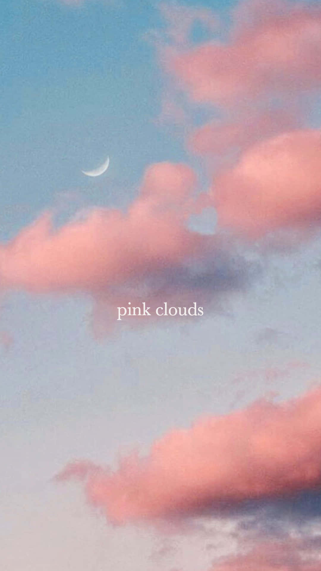 Majestic Clouds With A Calming Aesthetic Background