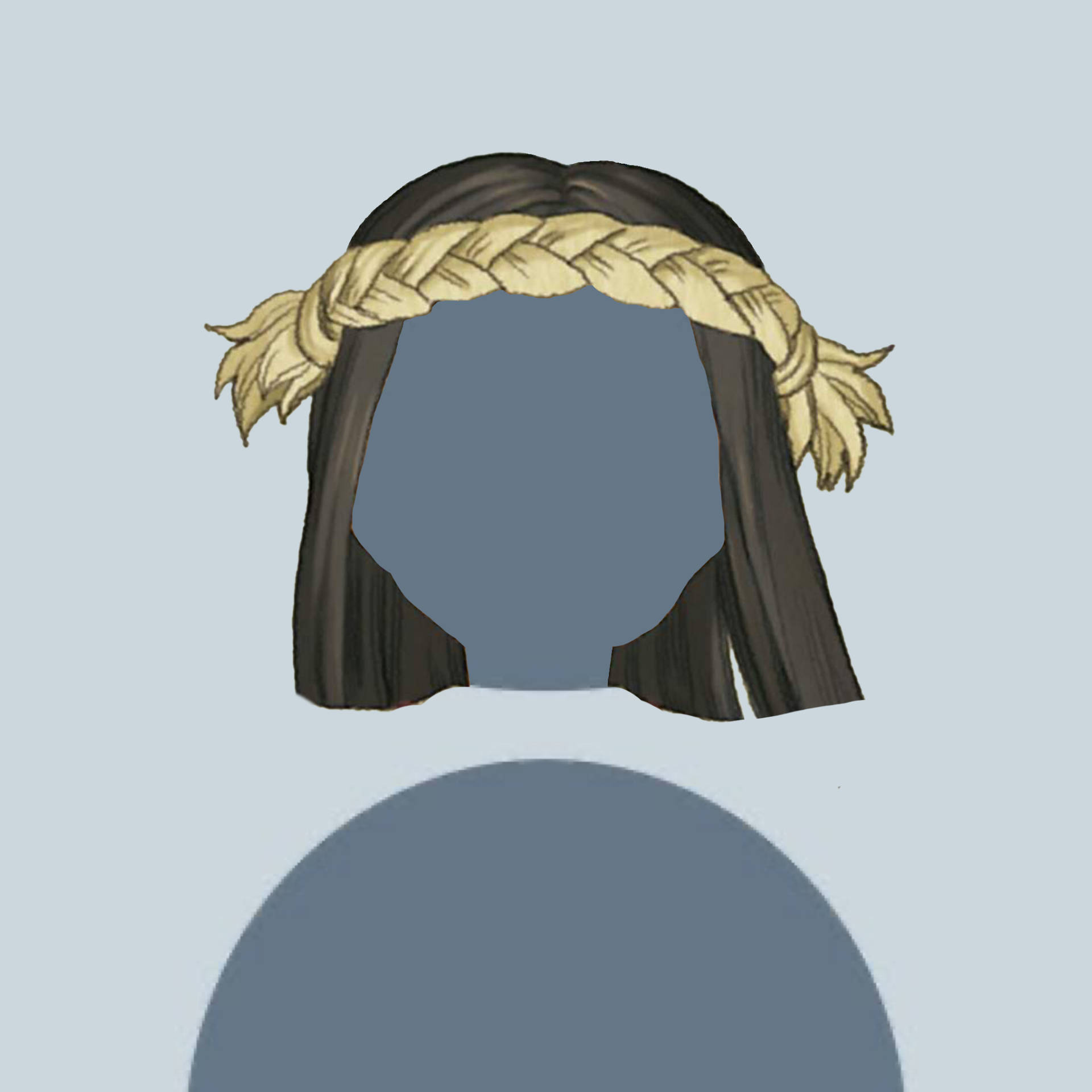 Majestic Crown Hair Default Pfp Background