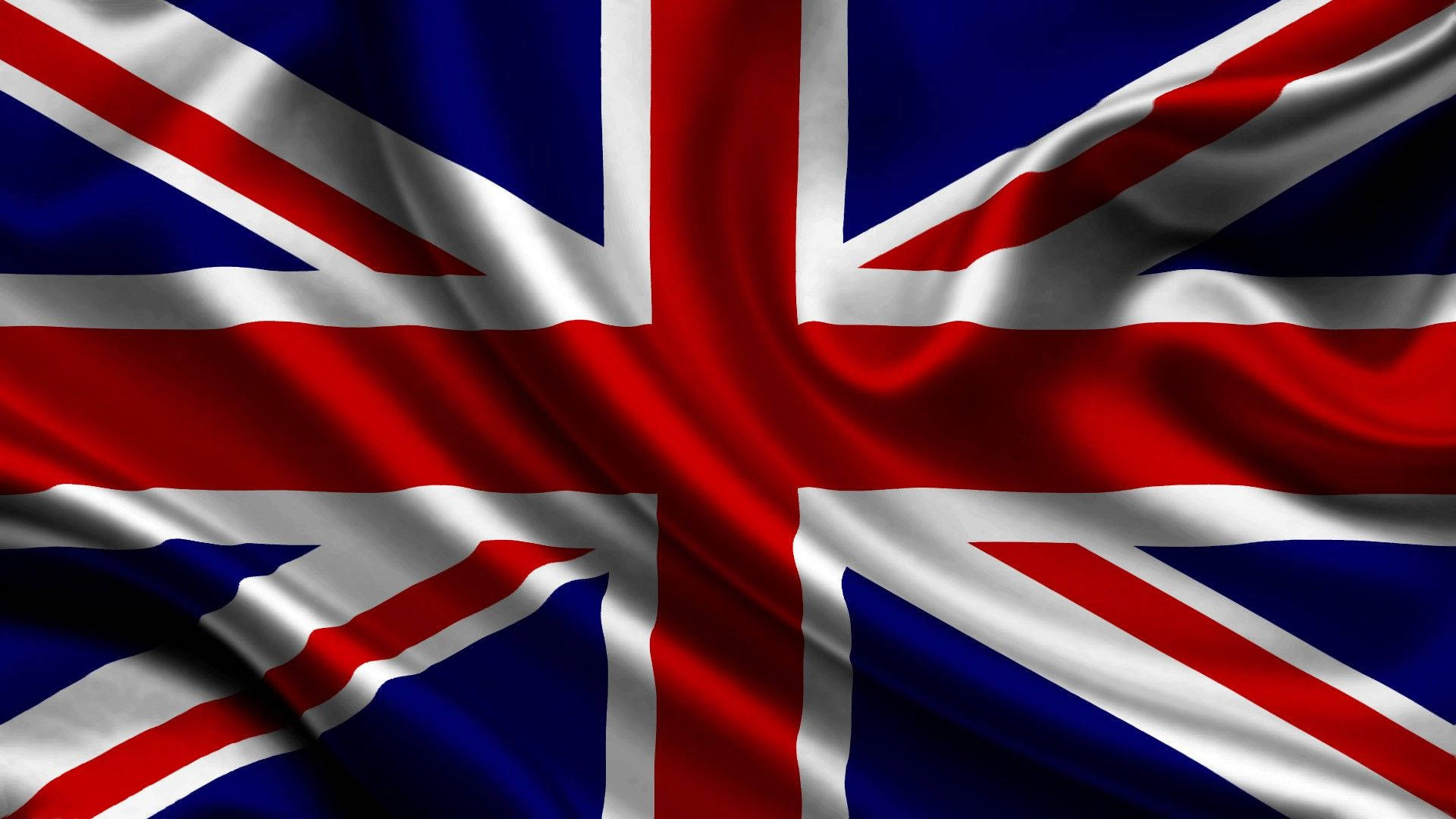 Majestic Display Of The United Kingdom Flag Background