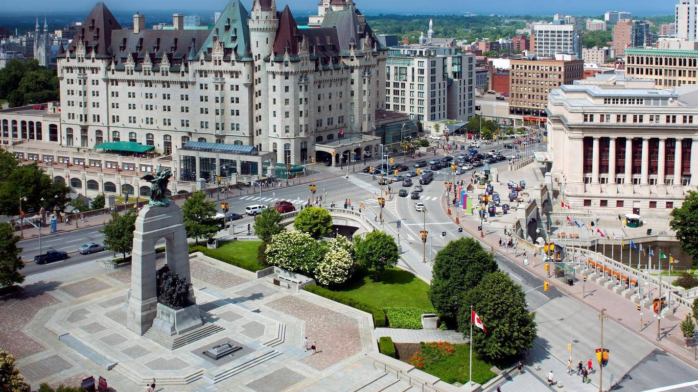 Majestic Fairmont Chateau Laurier In Ottawa