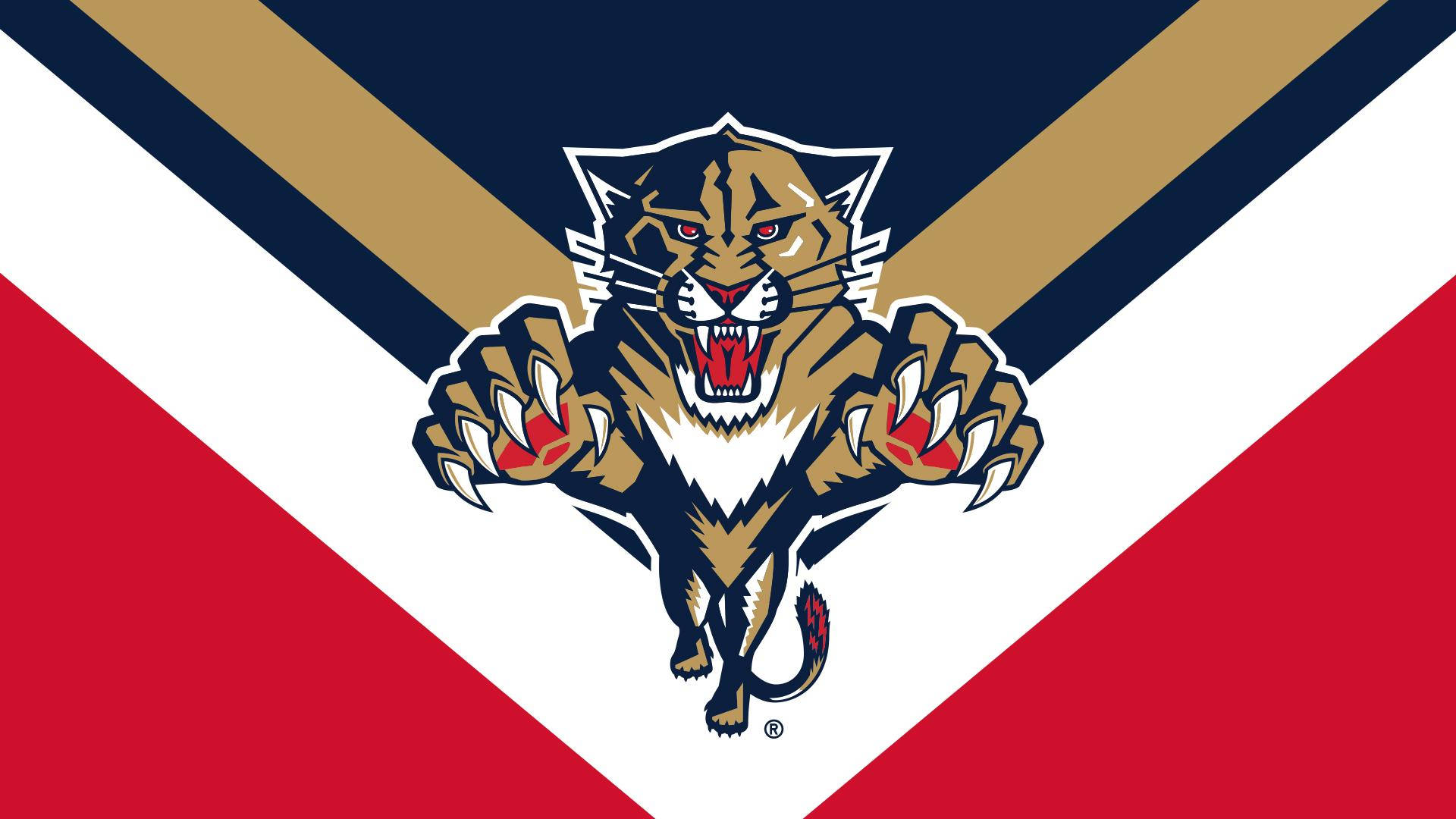 Majestic Florida Panthers' Logo Display Background