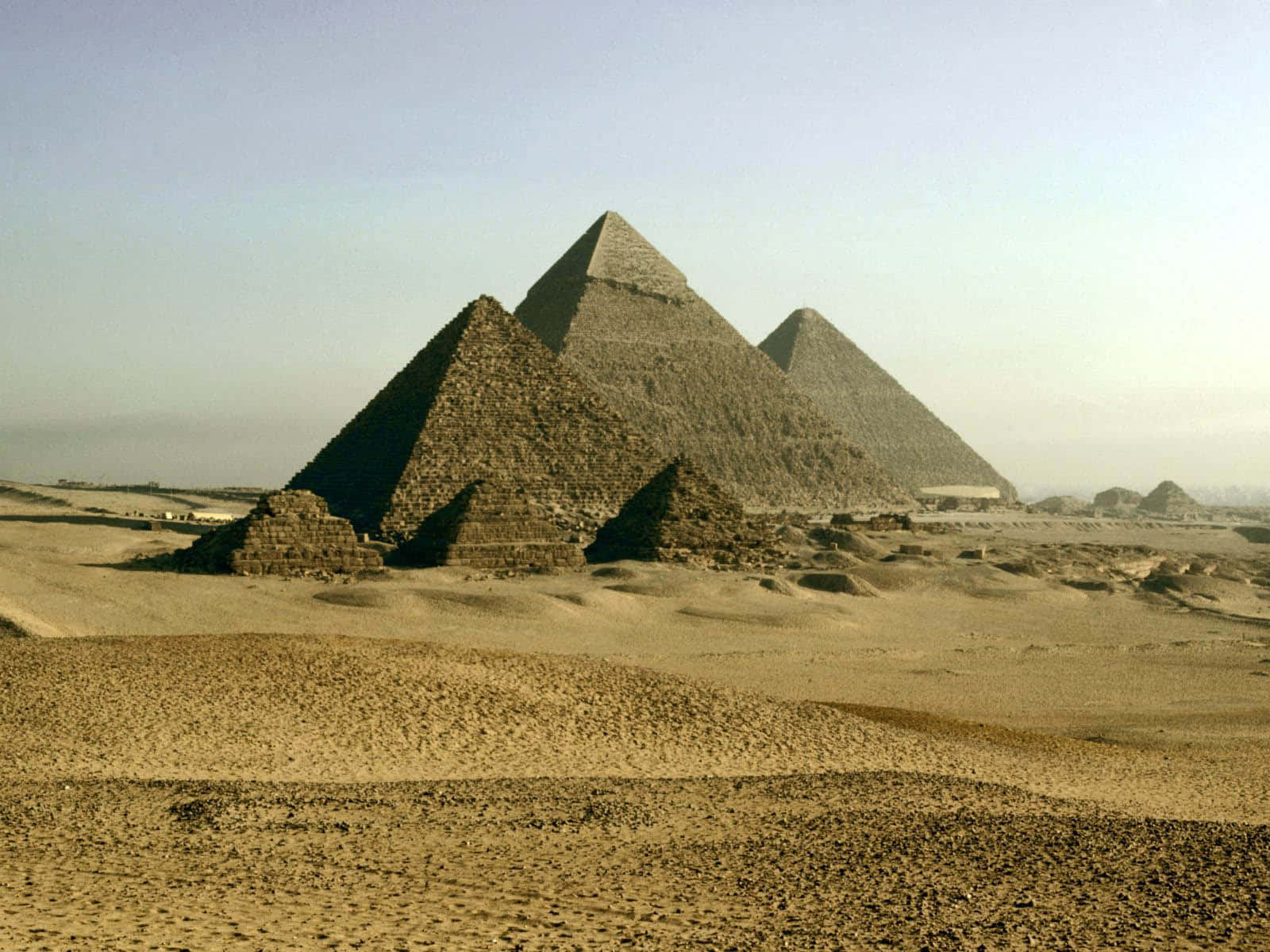 Majestic Giza Pyramids - Timeless Monuments Of Ancient Egypt